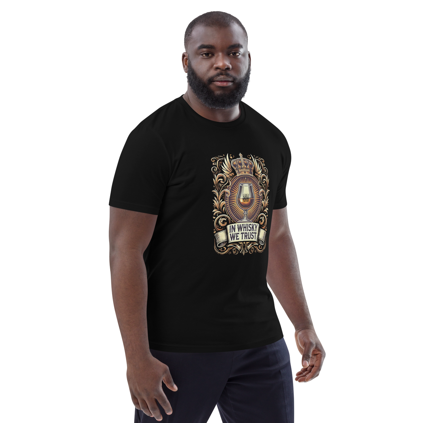Cellar 8T Whisky - Trust - Unisex Organic Cotton T-Shirt image 3
