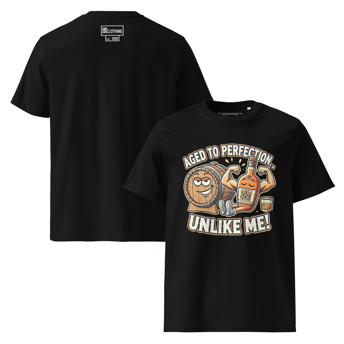 Cellar 8T Whisky - Aged - Unisex Organic Cotton T-Shirt image 16