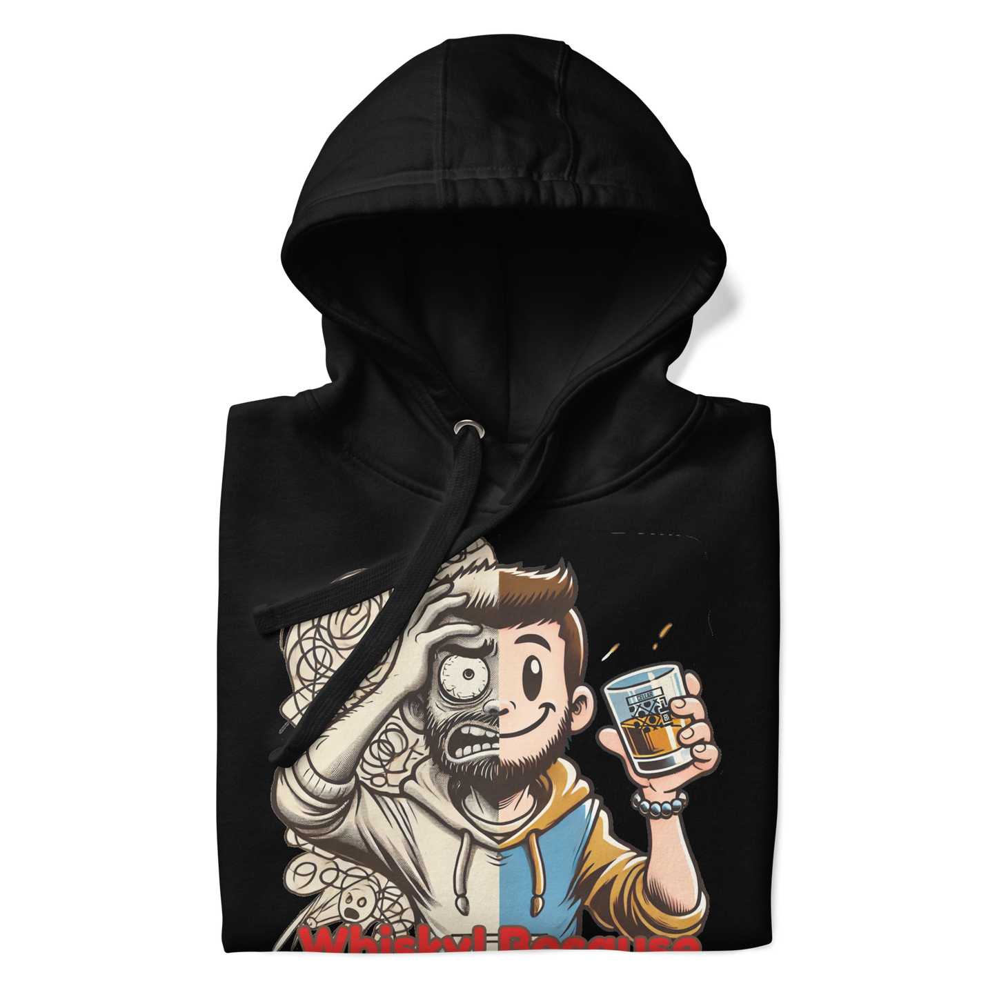 Cellar 8T Whisky - Adulting - Unisex Hoodie image 29