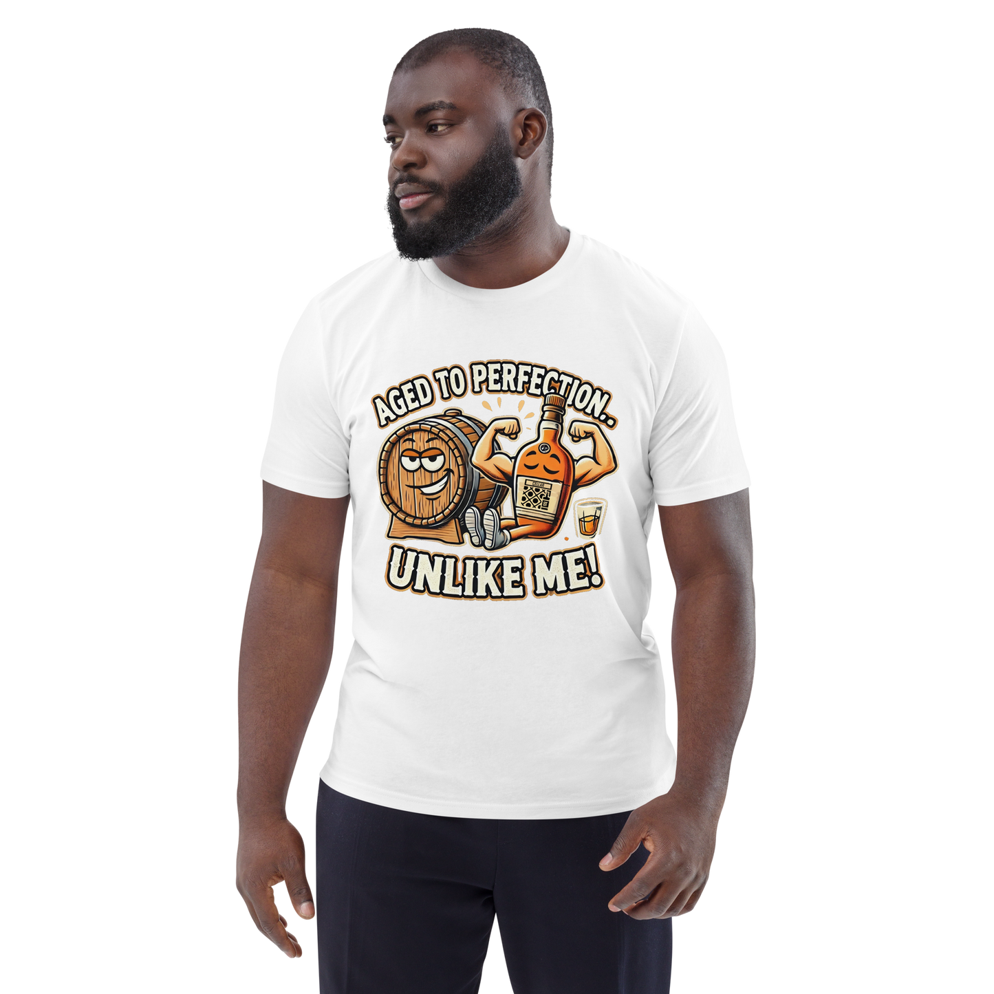 Cellar 8T Whisky - Aged - Unisex Organic Cotton T-Shirt image 10