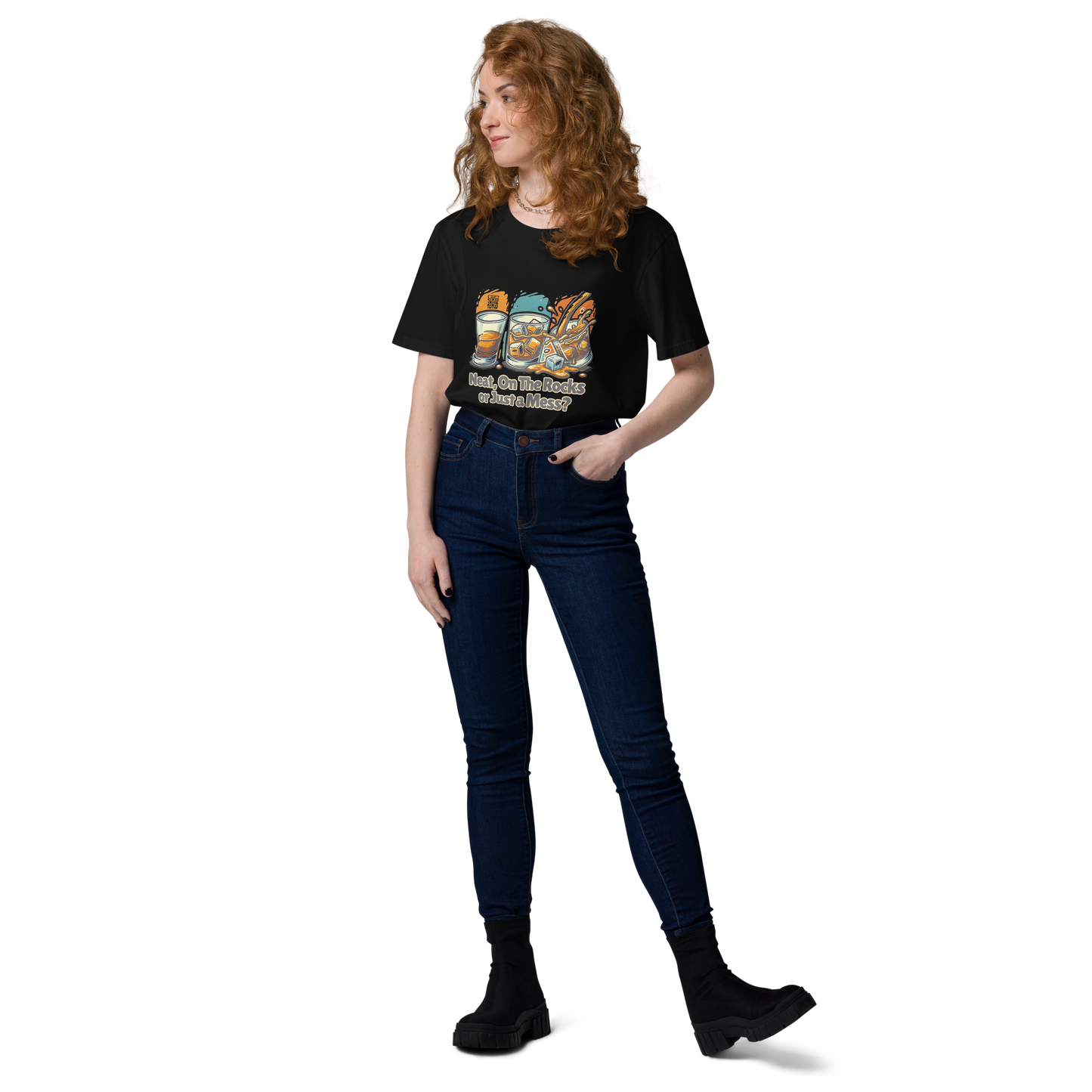 Cellar 8T Whisky - Neat - Unisex Organic Cotton T-Shirt image 14