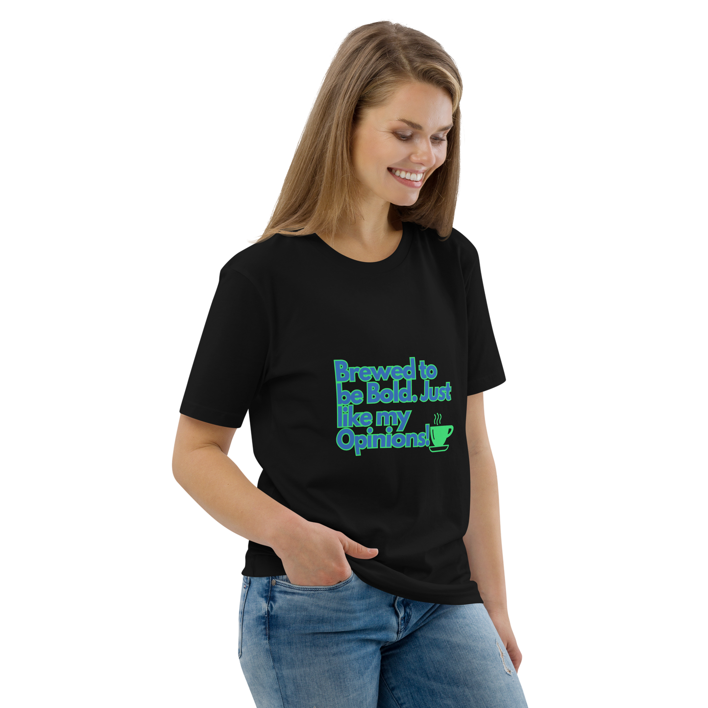 Cellar 8T Coffee - Brewed - Unisex Organic Cotton T-Shirt image 18