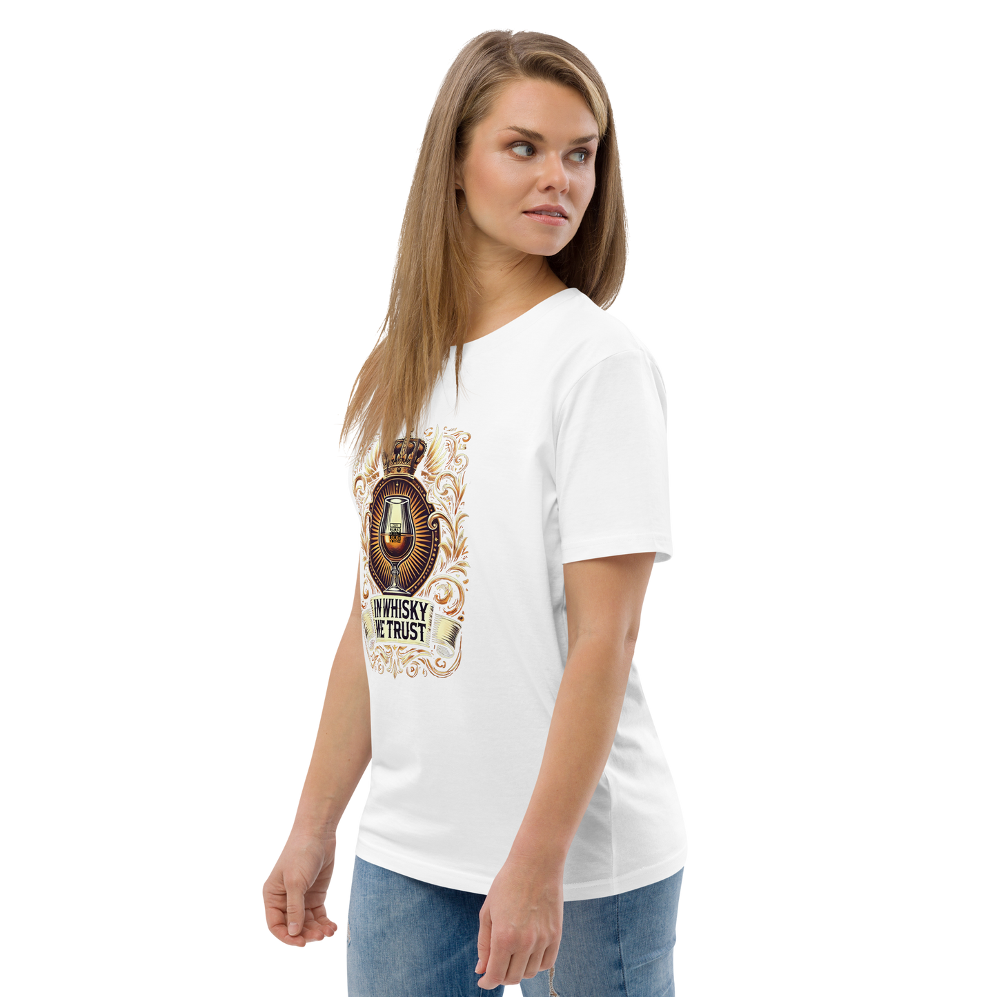 Cellar 8T Whisky - Trust - Unisex Organic Cotton T-Shirt image 4