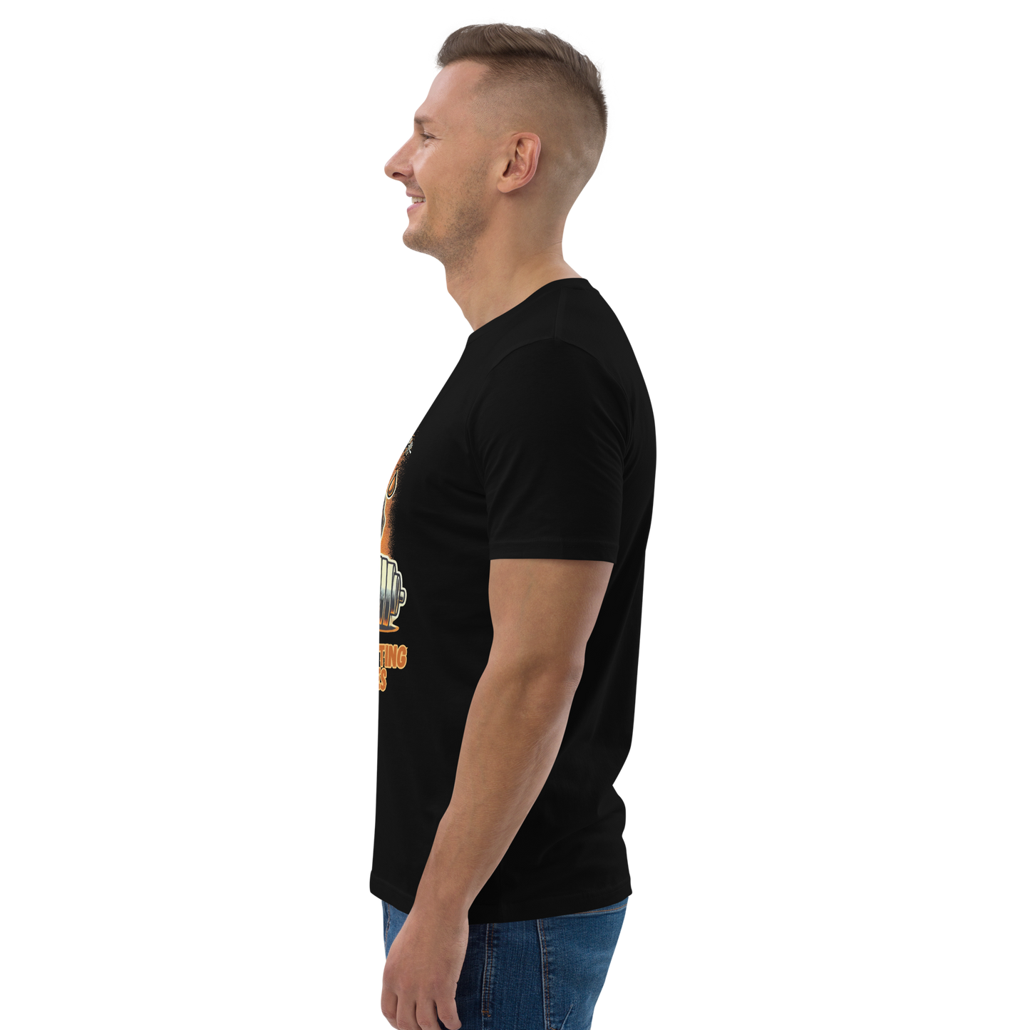Cellar 8T Whisky - Workout - Unisex Organic Cotton T-Shirt image 3
