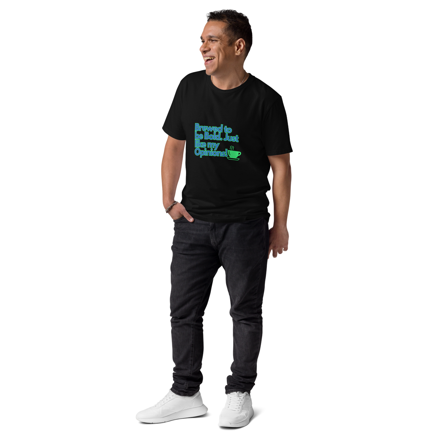 Cellar 8T Coffee - Brewed - Unisex Organic Cotton T-Shirt image 8