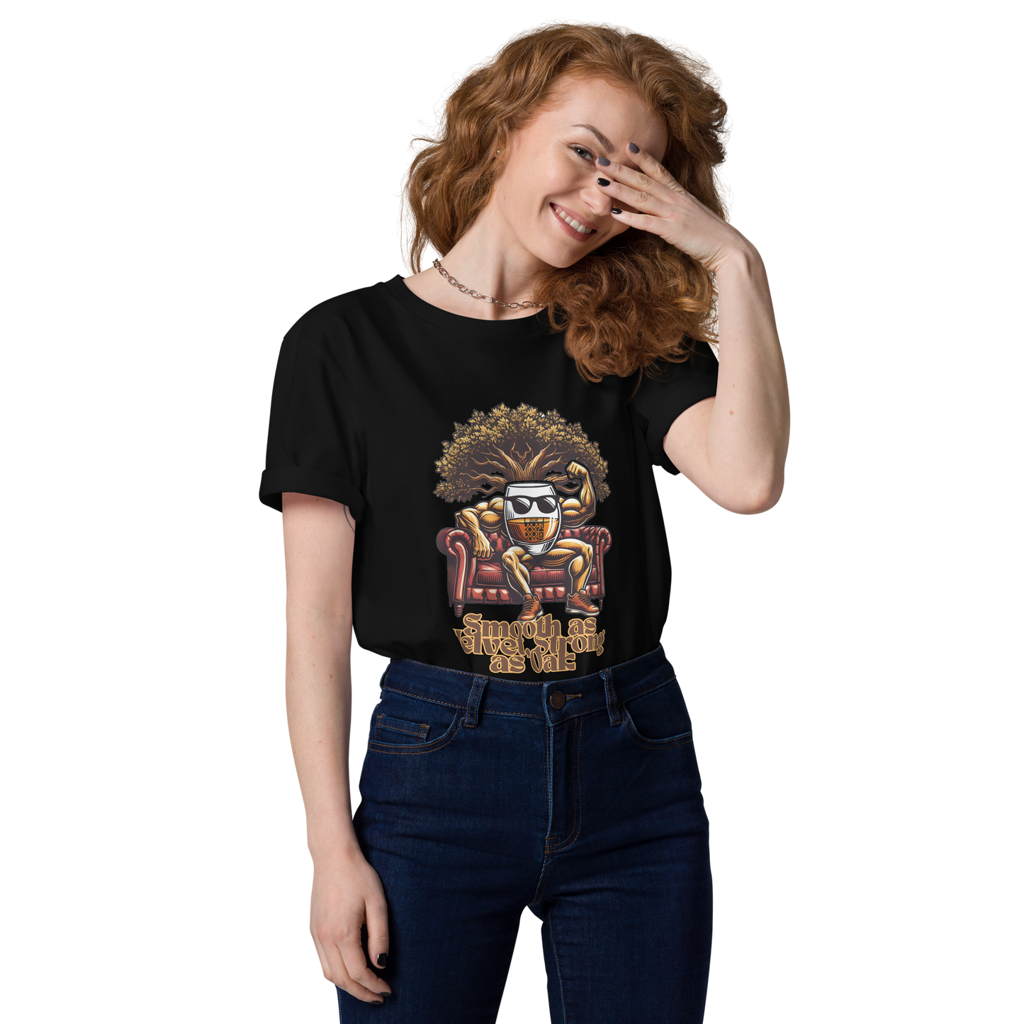 Cellar 8T Whisky - Smooth - Unisex Organic Cotton T-Shirt image 21