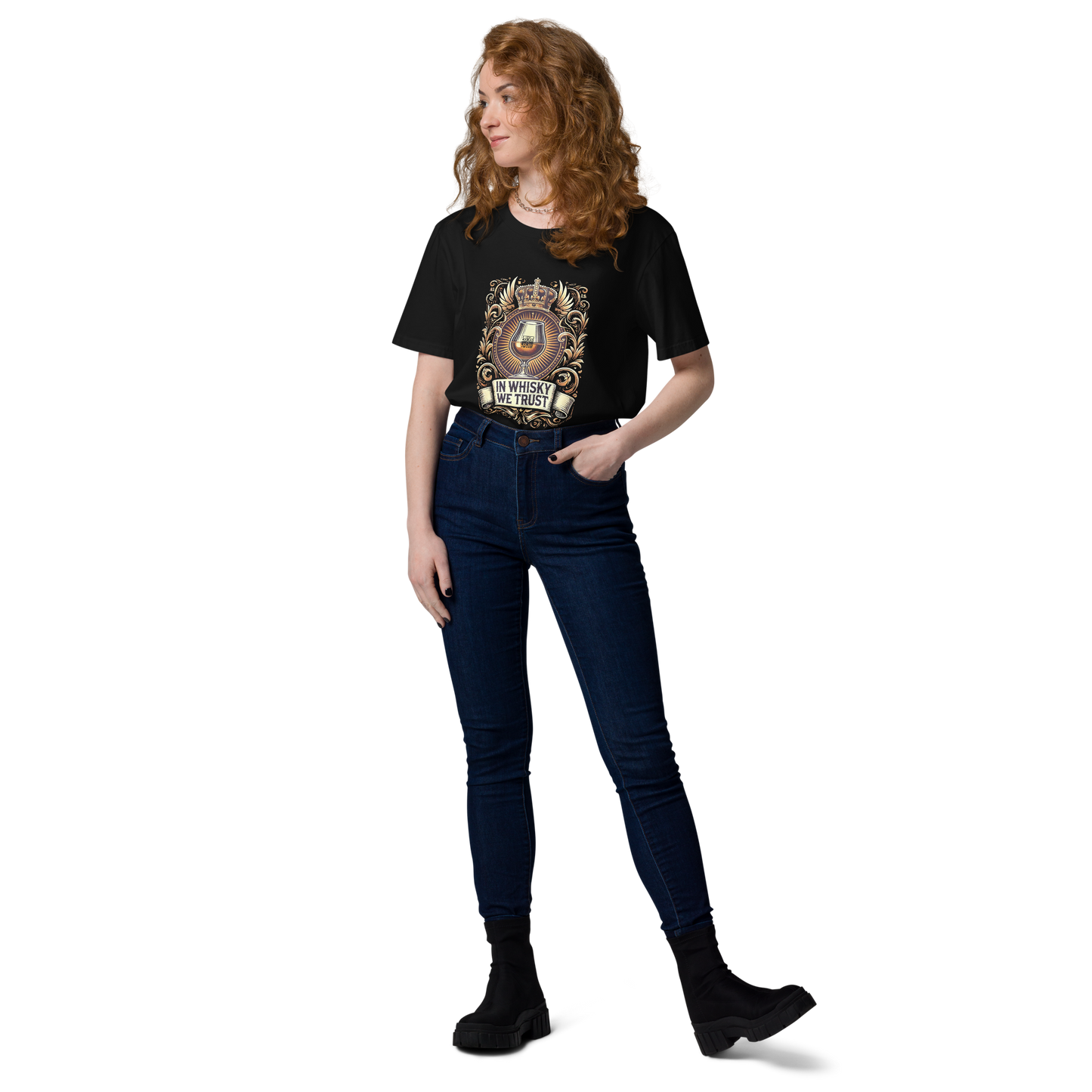 Cellar 8T Whisky - Trust - Unisex Organic Cotton T-Shirt image 23