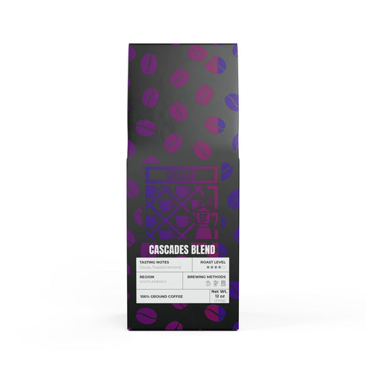 Cellar 8T Coffee - Cascades Blend (Medium-Dark Roast)