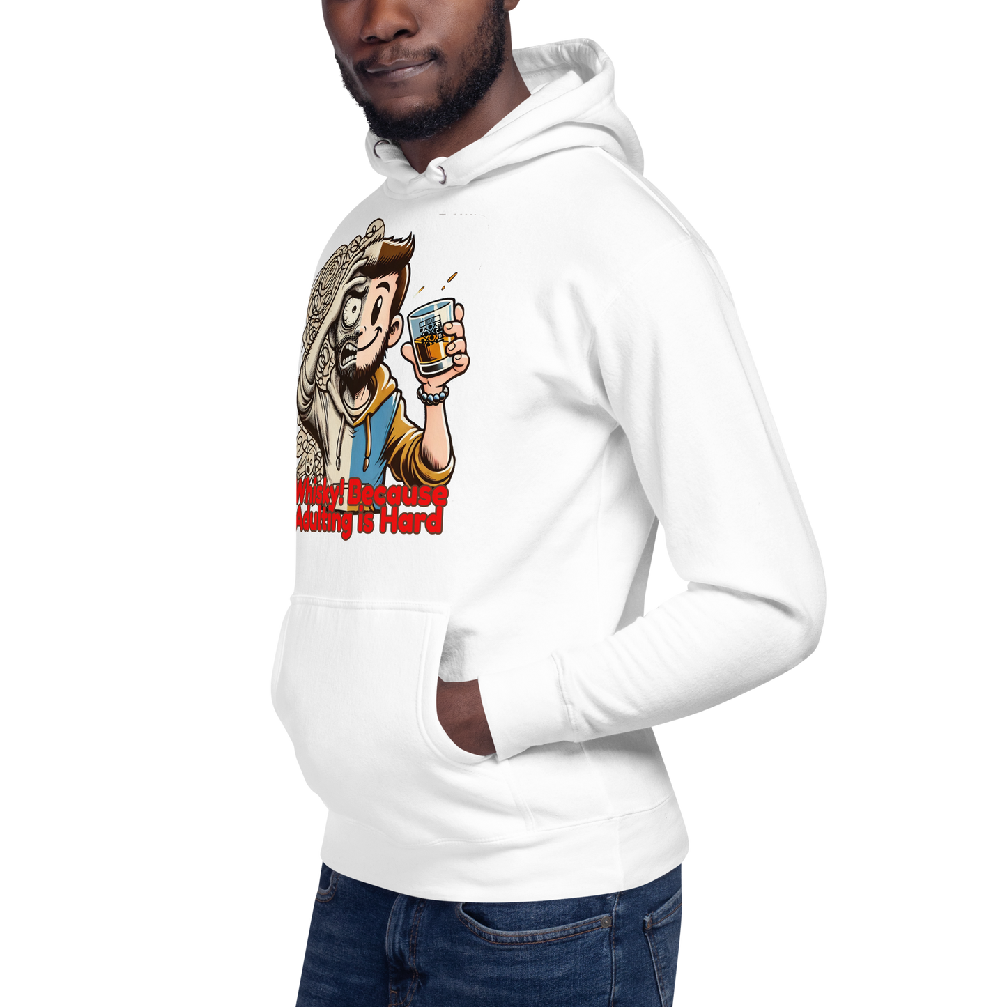 Cellar 8T Whisky - Adulting - Unisex Hoodie image 16