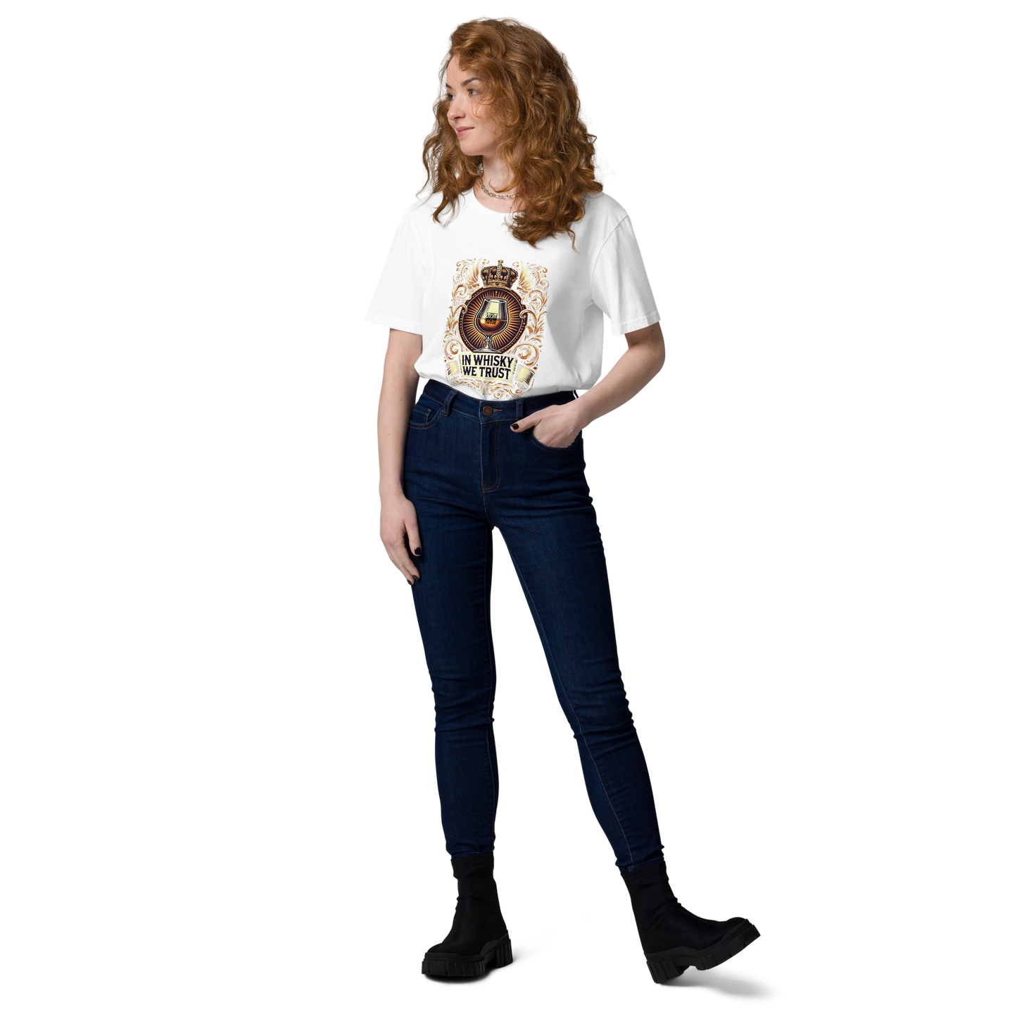 Cellar 8T Whisky - Trust - Unisex Organic Cotton T-Shirt image 8