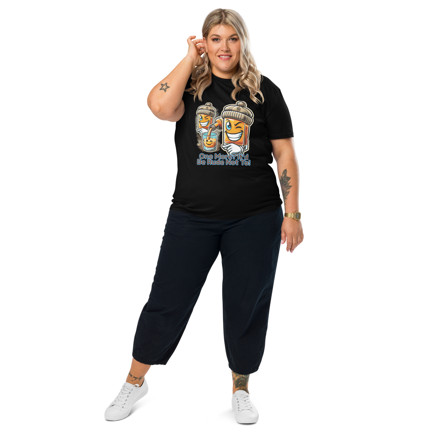Cellar 8T Whisky - One More - Unisex Organic Cotton T-Shirt image 10