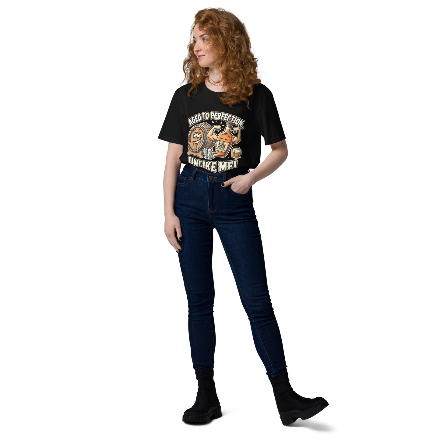 Cellar 8T Whisky - Aged - Unisex Organic Cotton T-Shirt image 8