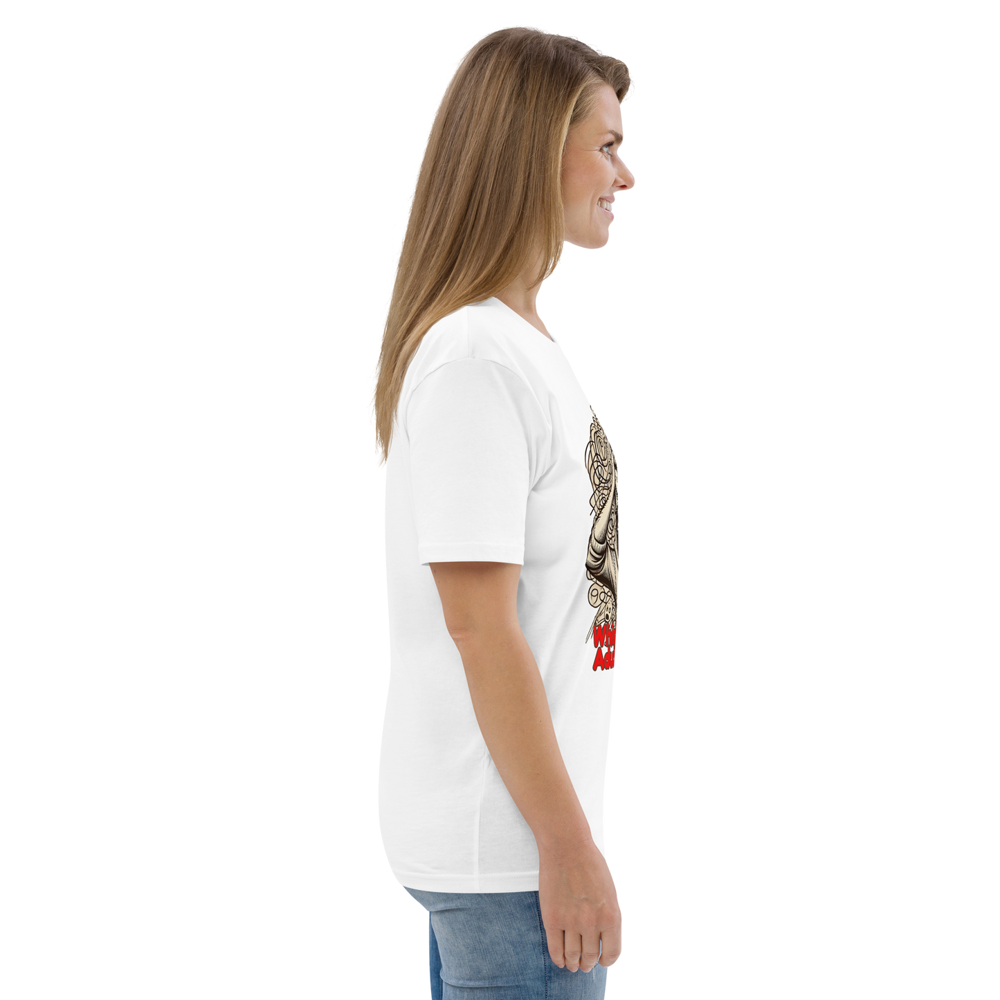 Cellar 8T Whisky - Adulting - Unisex Organic Cotton T-Shirt image 6
