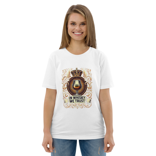 Cellar 8T Whisky - Trust - Unisex Organic Cotton T-Shirt image 1