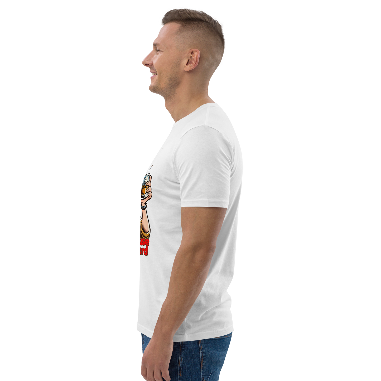 Cellar 8T Whisky - Adulting - Unisex Organic Cotton T-Shirt image 26