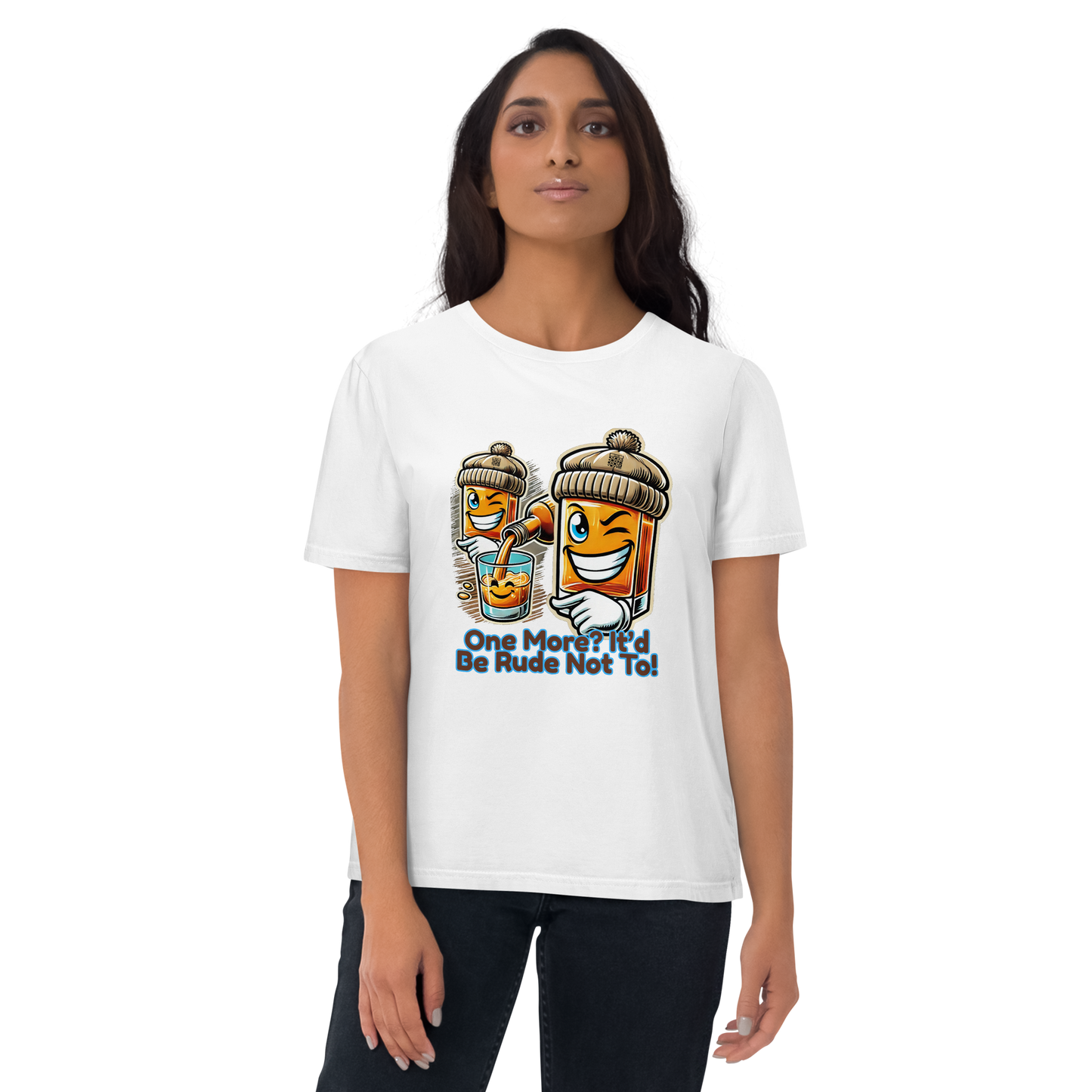 Cellar 8T Whisky - One More - Unisex Organic Cotton T-Shirt image 0