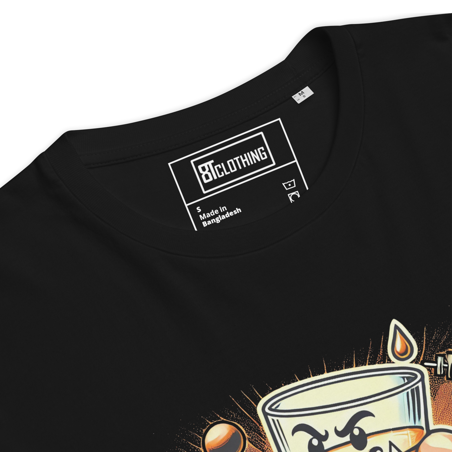 Cellar 8T Whisky - Workout - Unisex Organic Cotton T-Shirt image 29