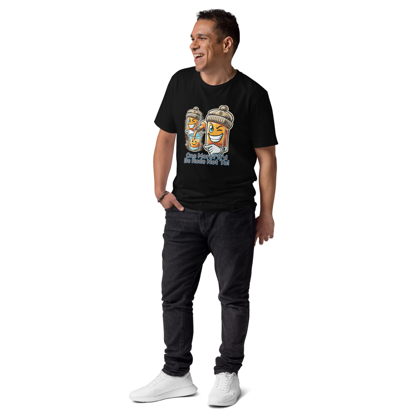 Cellar 8T Whisky - One More - Unisex Organic Cotton T-Shirt image 5