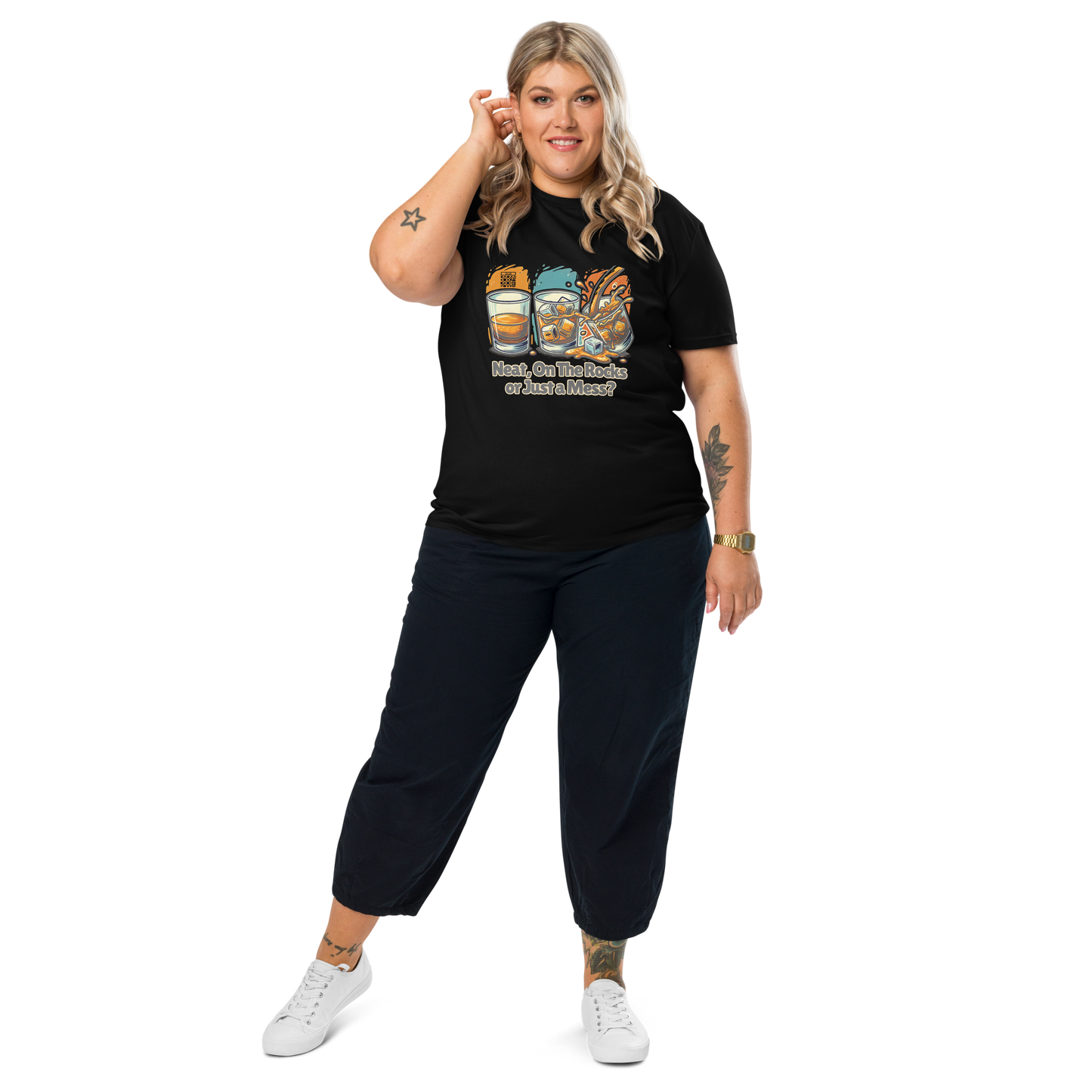 Cellar 8T Whisky - Neat - Unisex Organic Cotton T-Shirt image 10