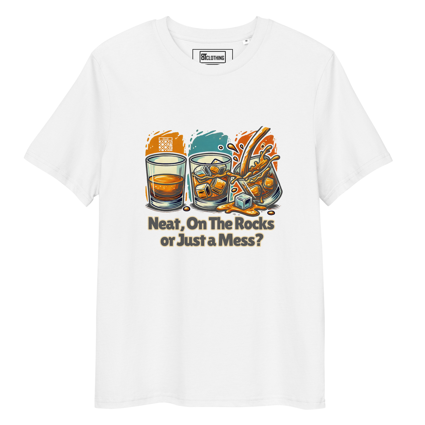 Cellar 8T Whisky - Neat - Unisex Organic Cotton T-Shirt image 19