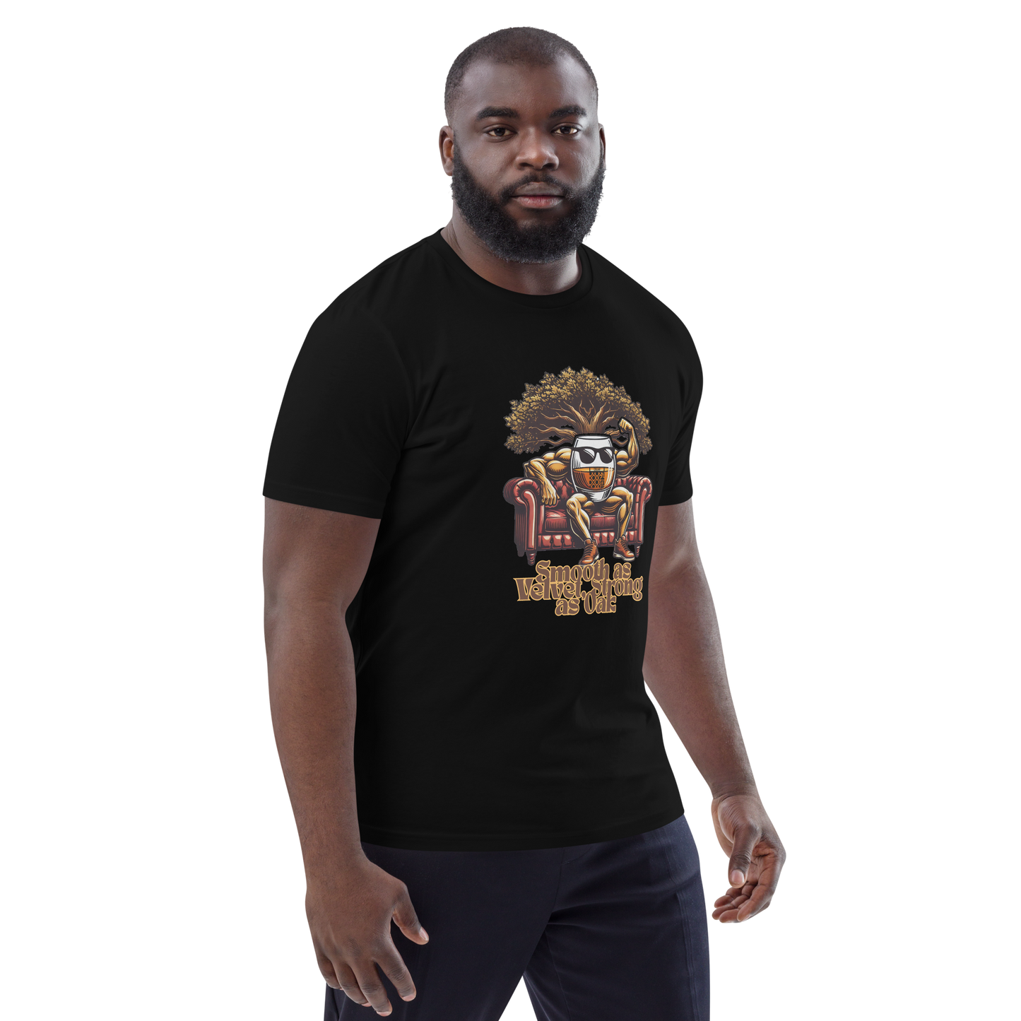 Cellar 8T Whisky - Smooth - Unisex Organic Cotton T-Shirt image 1
