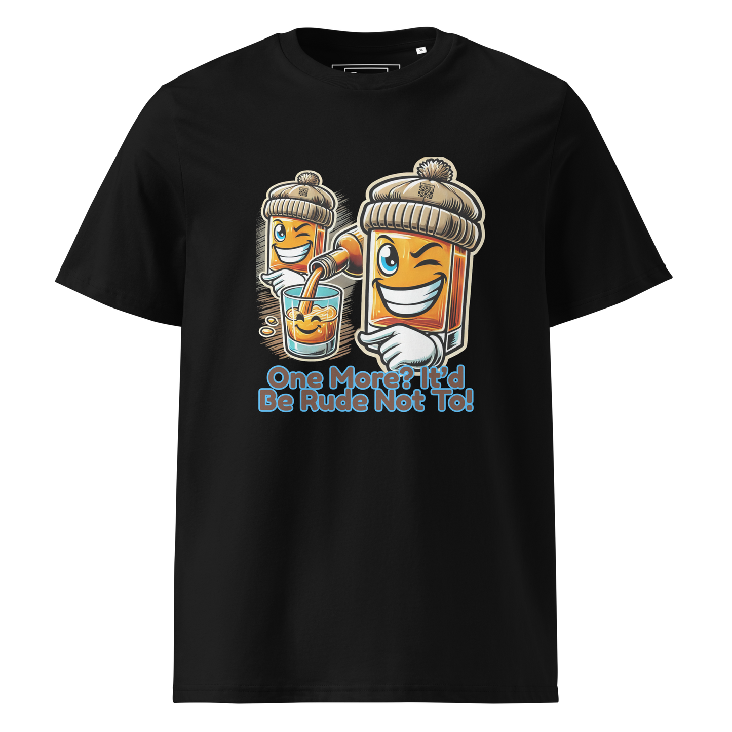 Cellar 8T Whisky - One More - Unisex Organic Cotton T-Shirt image 27