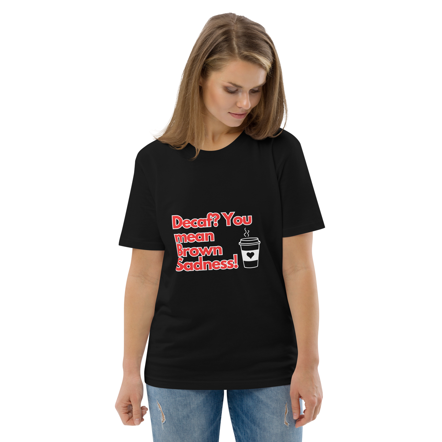 Cellar 8T Coffee - Brown Sadness - Unisex Organic Cotton T-Shirt image 9