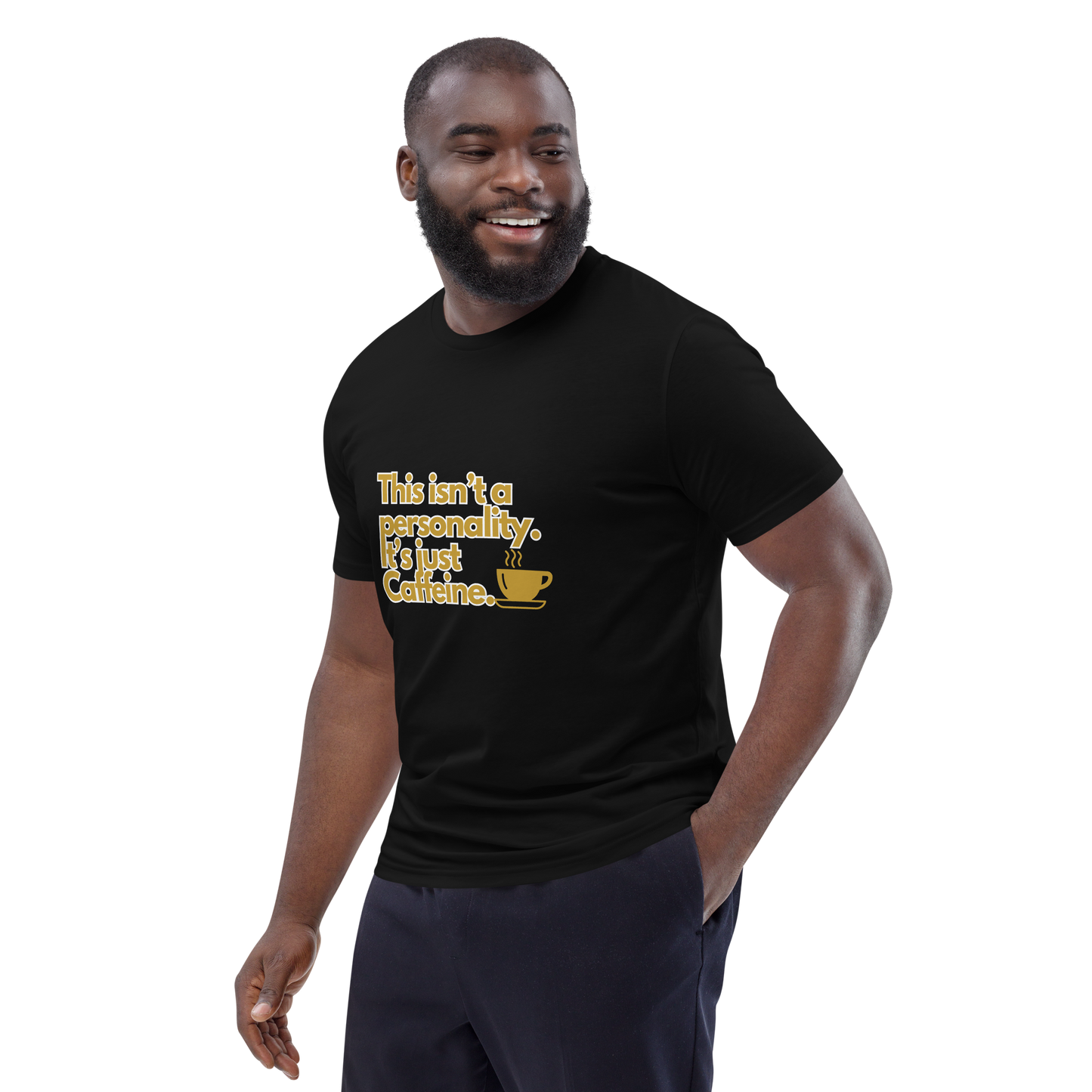 Cellar 8T Coffee - Personality - Unisex Organic Cotton T-Shirt image 3