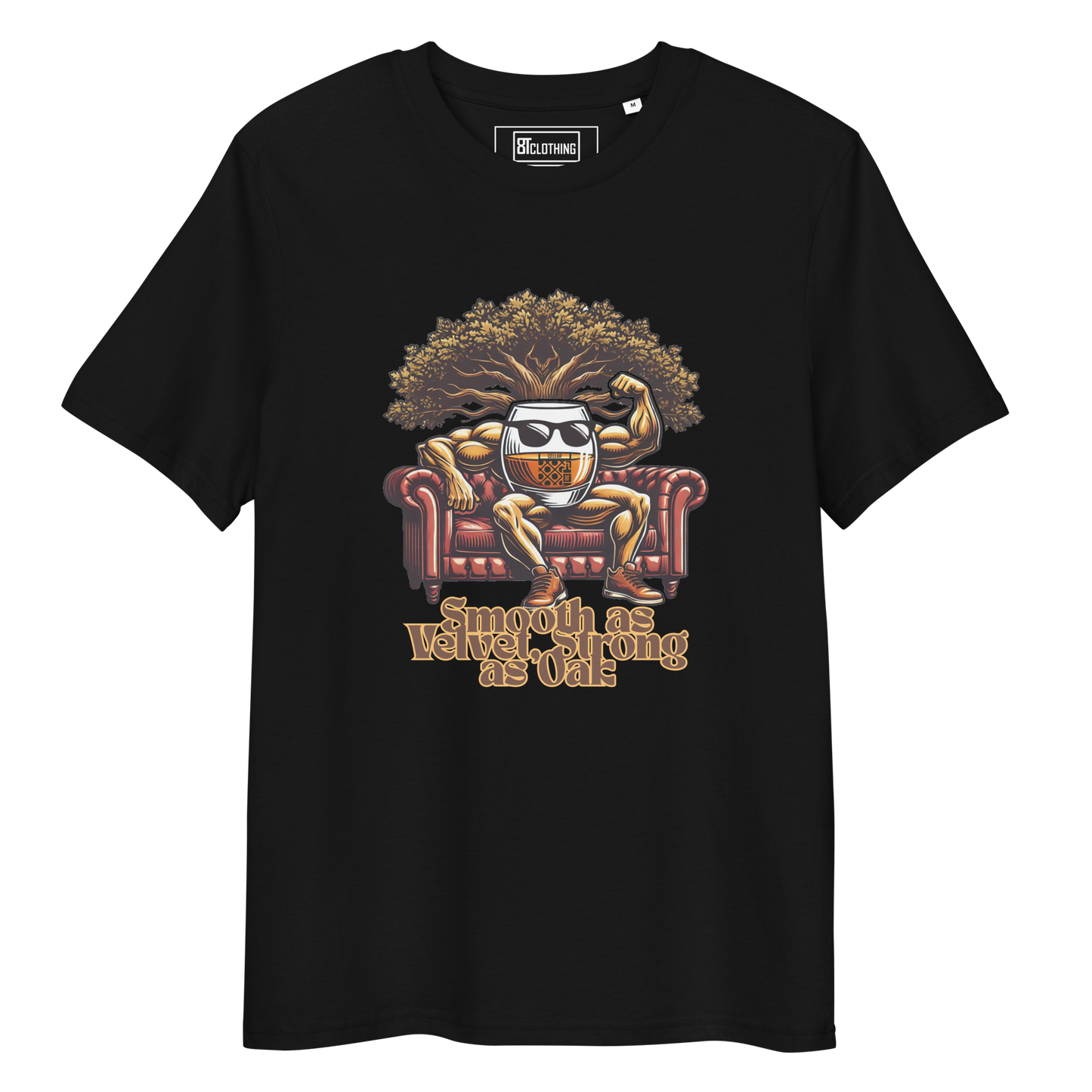 Cellar 8T Whisky - Smooth - Unisex Organic Cotton T-Shirt image 28