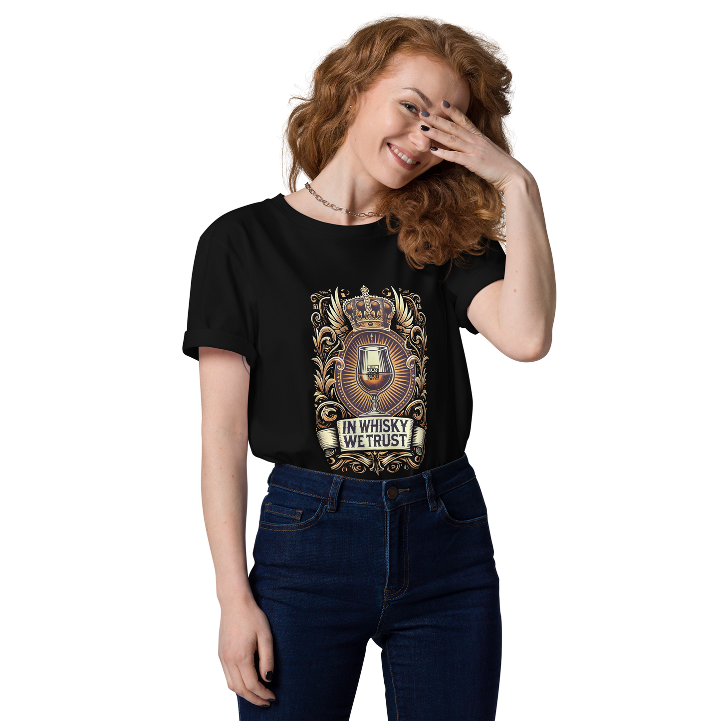 Cellar 8T Whisky - Trust - Unisex Organic Cotton T-Shirt image 22