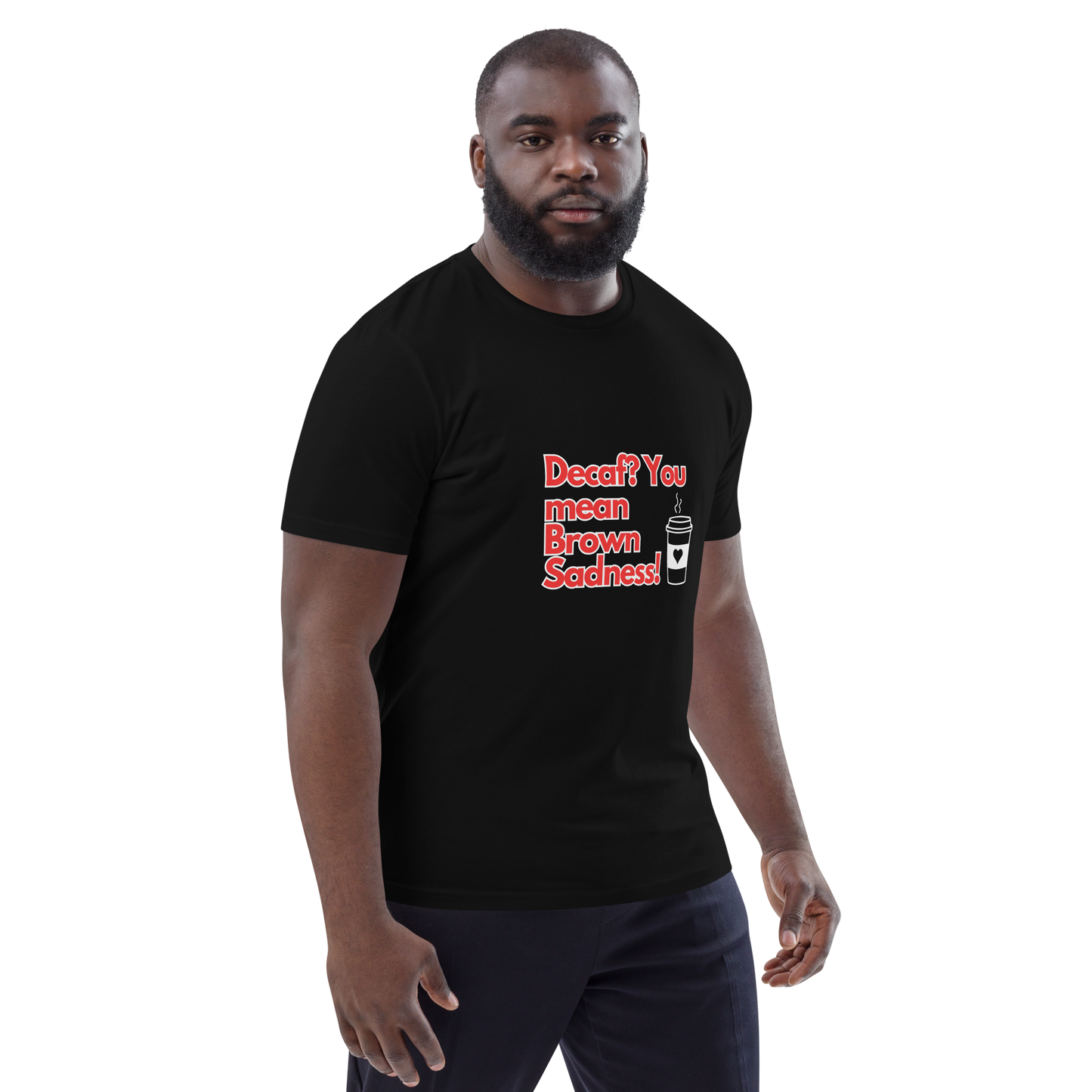 Cellar 8T Coffee - Brown Sadness - Unisex Organic Cotton T-Shirt image 18