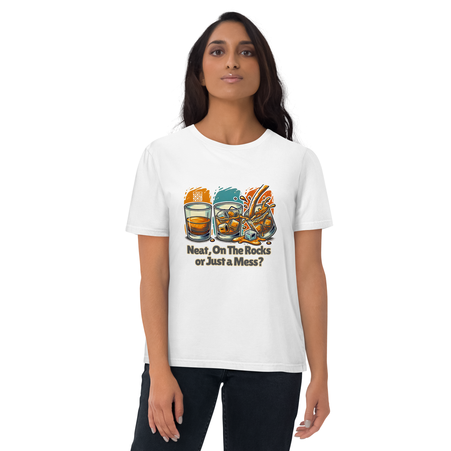 Cellar 8T Whisky - Neat - Unisex Organic Cotton T-Shirt image 0