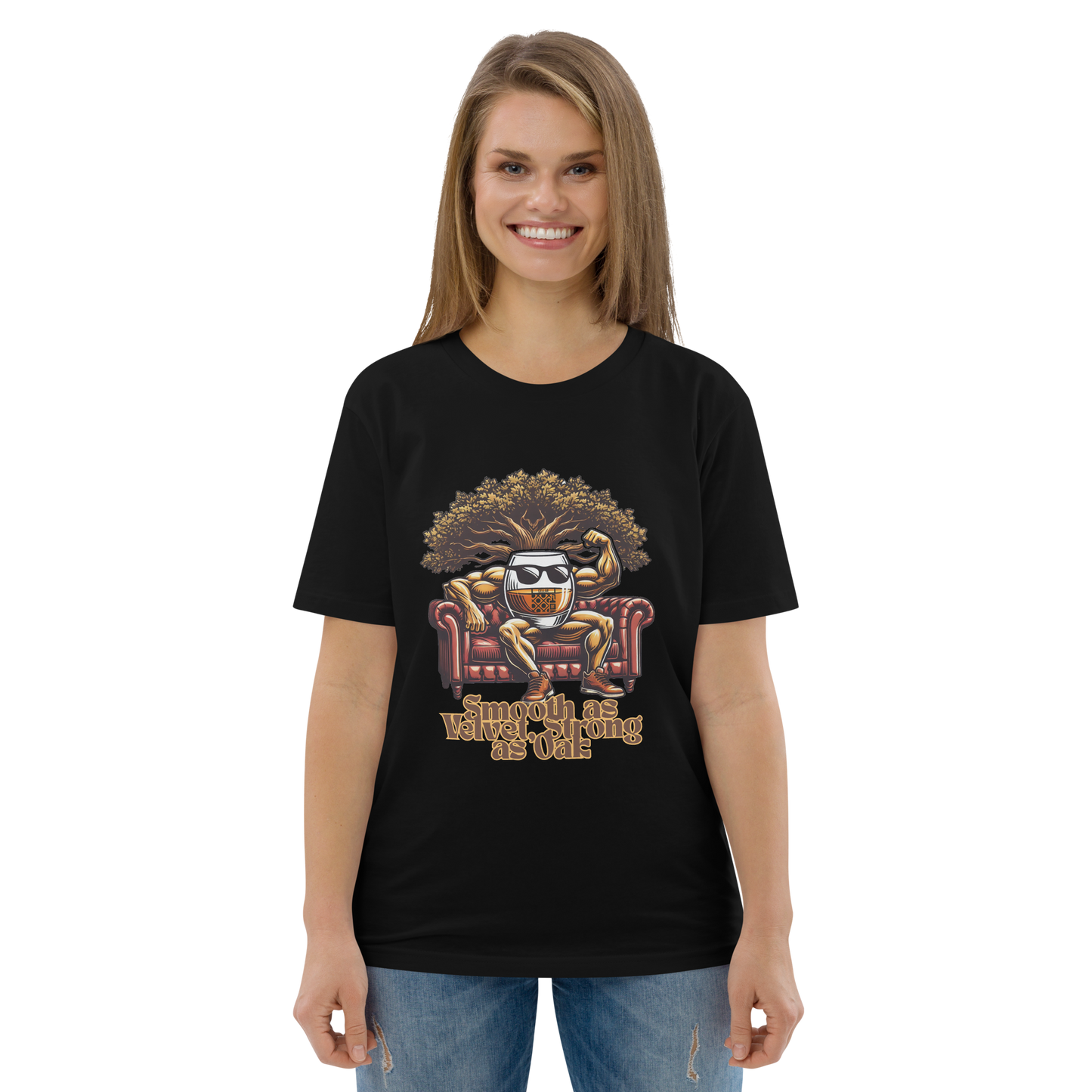 Cellar 8T Whisky - Smooth - Unisex Organic Cotton T-Shirt image 11