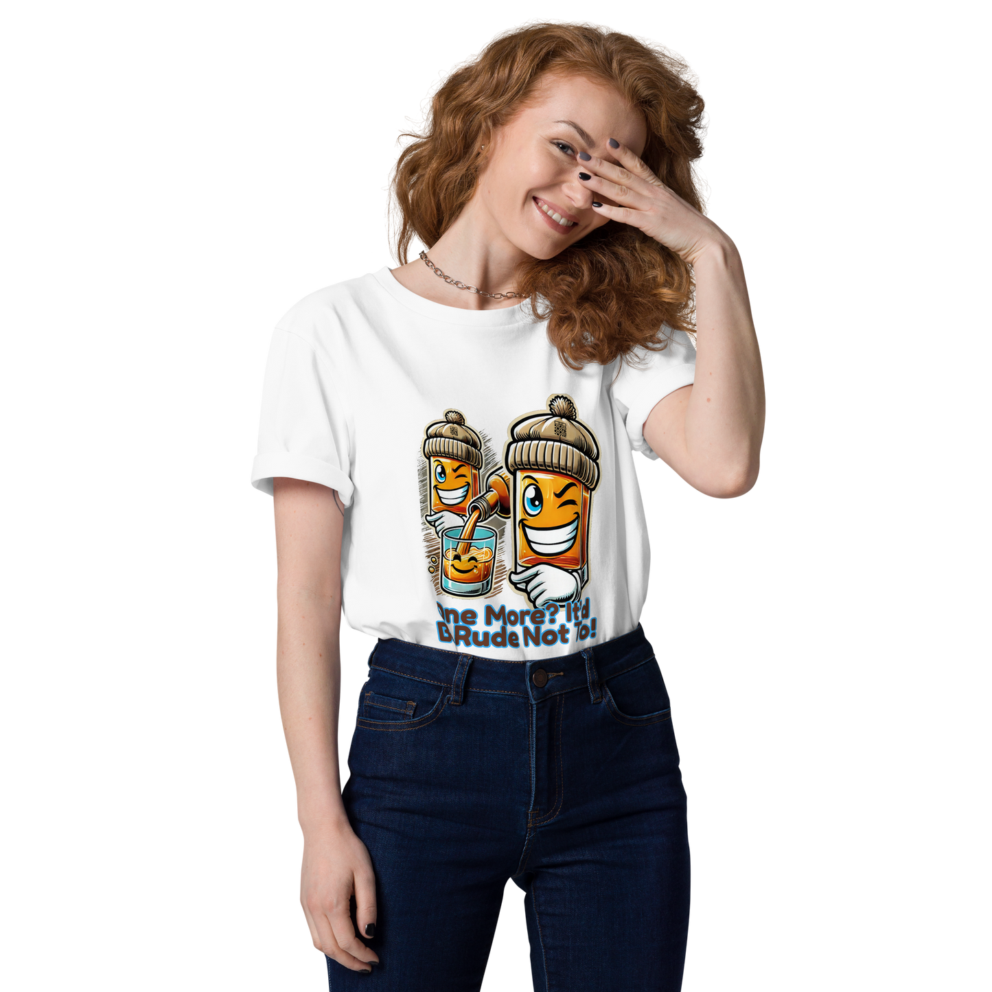 Cellar 8T Whisky - One More - Unisex Organic Cotton T-Shirt image 1