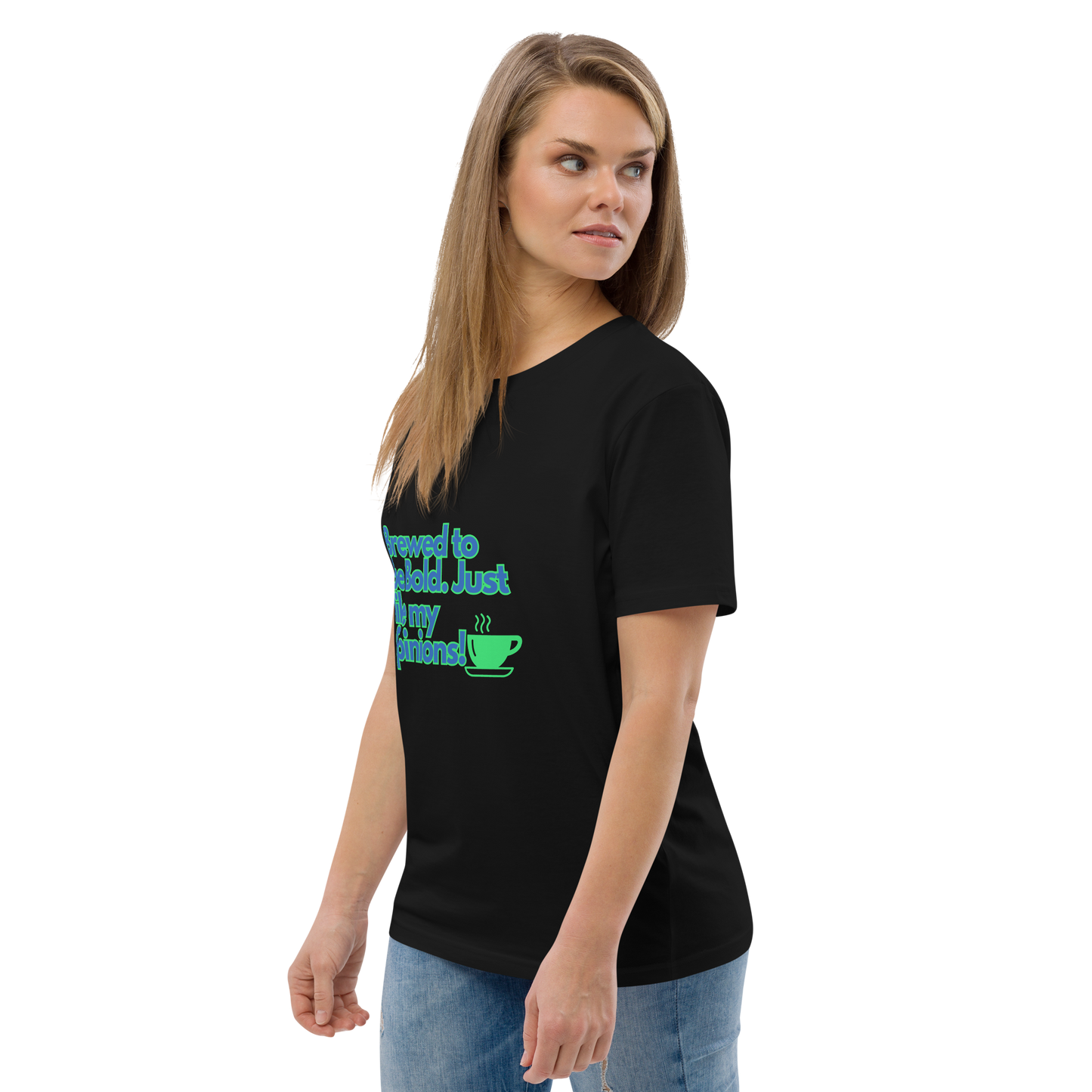 Cellar 8T Coffee - Brewed - Unisex Organic Cotton T-Shirt image 16