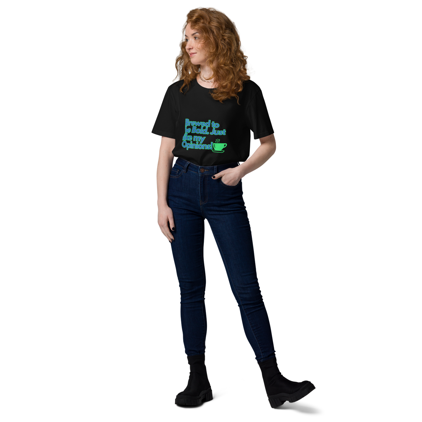 Cellar 8T Coffee - Brewed - Unisex Organic Cotton T-Shirt image 20