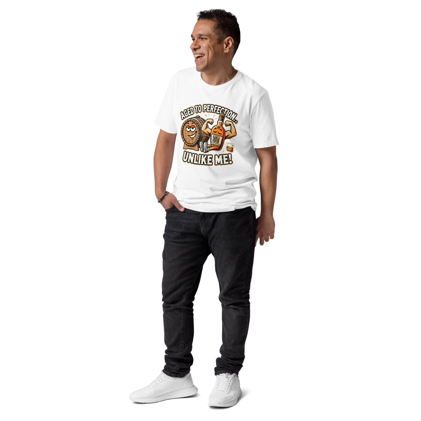 Cellar 8T Whisky - Aged - Unisex Organic Cotton T-Shirt image 12