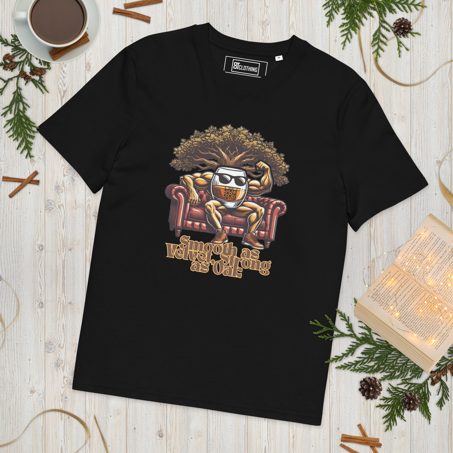 Cellar 8T Whisky - Smooth - Unisex Organic Cotton T-Shirt image 32