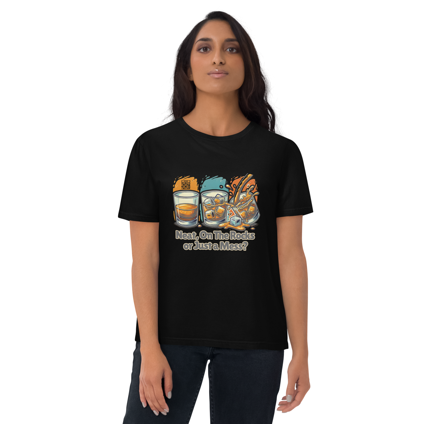 Cellar 8T Whisky - Neat - Unisex Organic Cotton T-Shirt image 9