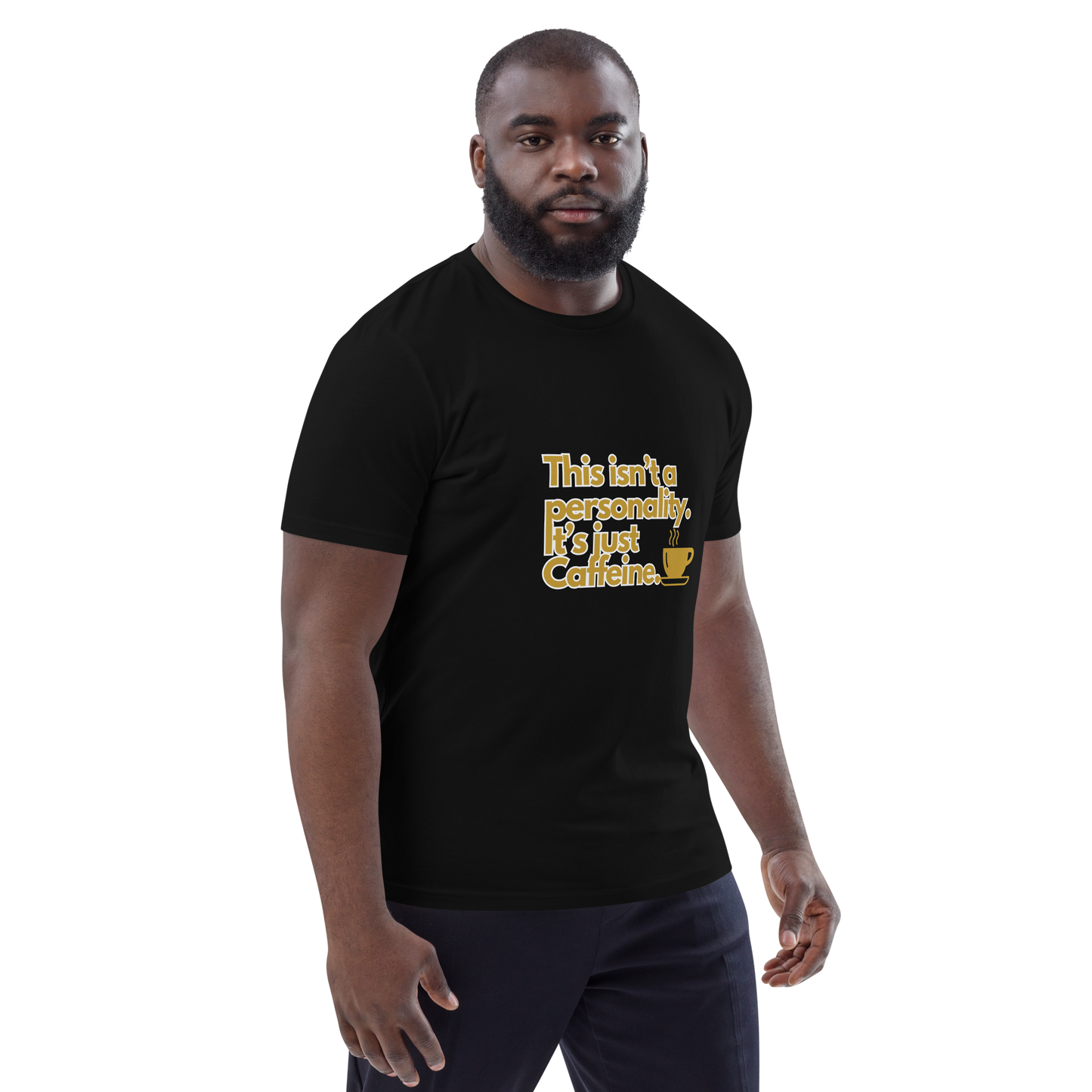 Cellar 8T Coffee - Personality - Unisex Organic Cotton T-Shirt image 5