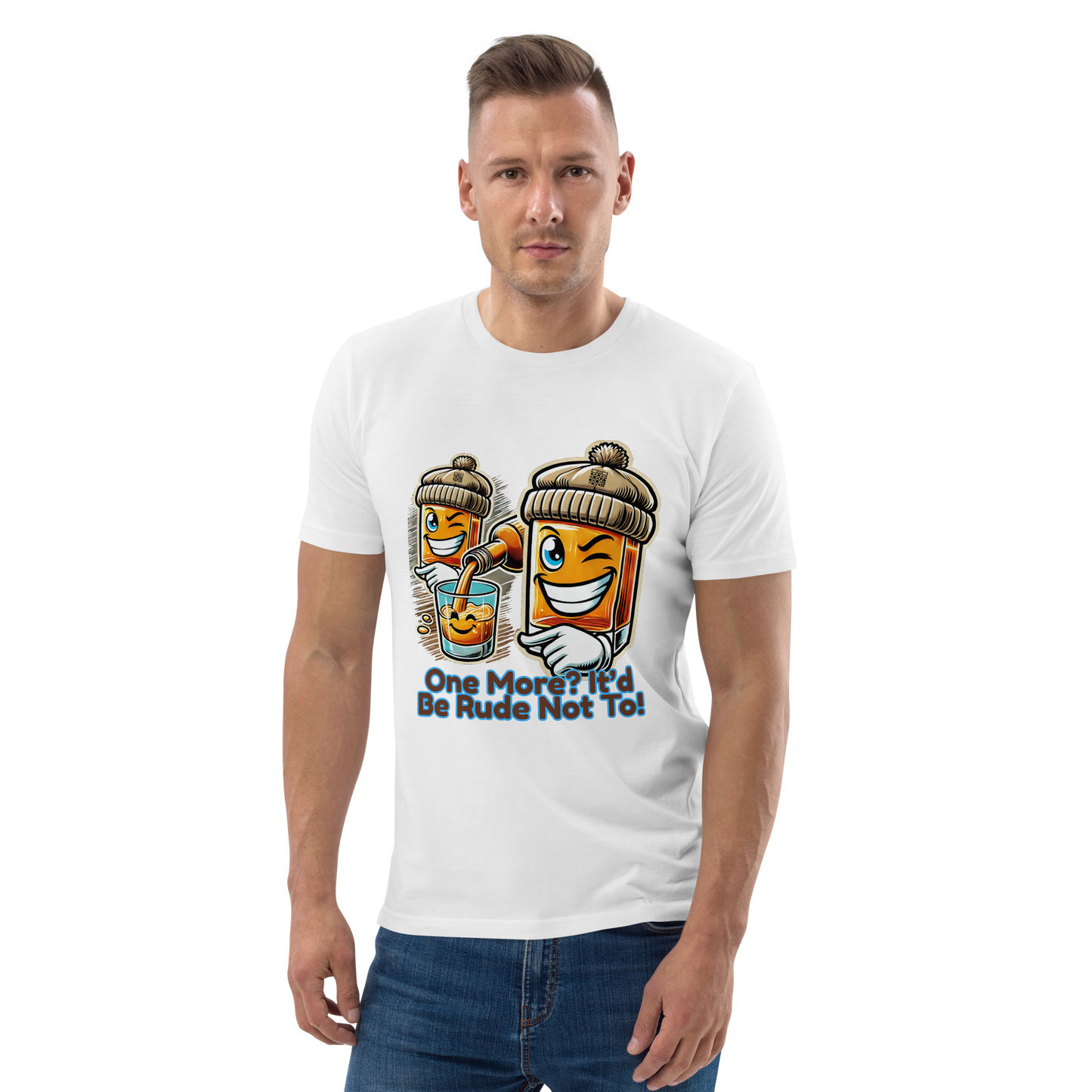 Cellar 8T Whisky - One More - Unisex Organic Cotton T-Shirt image 17
