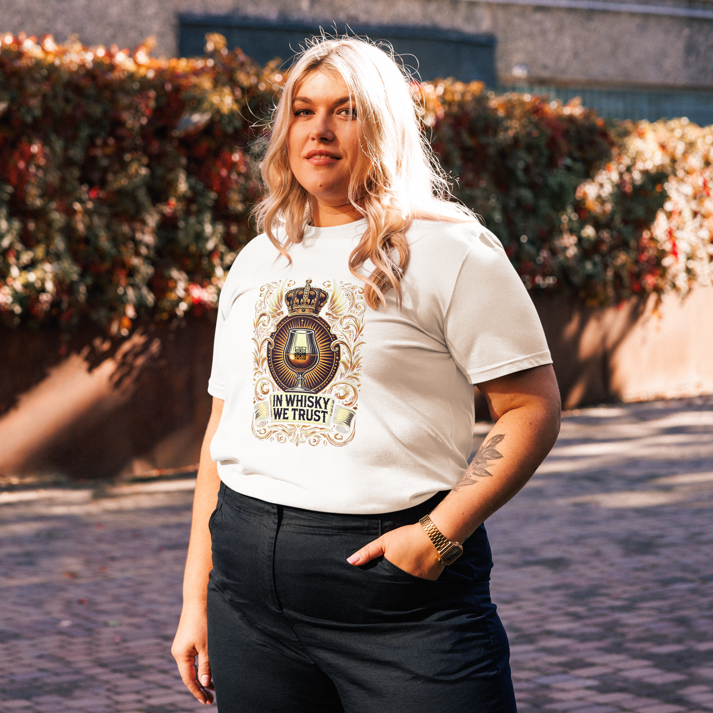Cellar 8T Whisky - Trust - Unisex Organic Cotton T-Shirt image 14