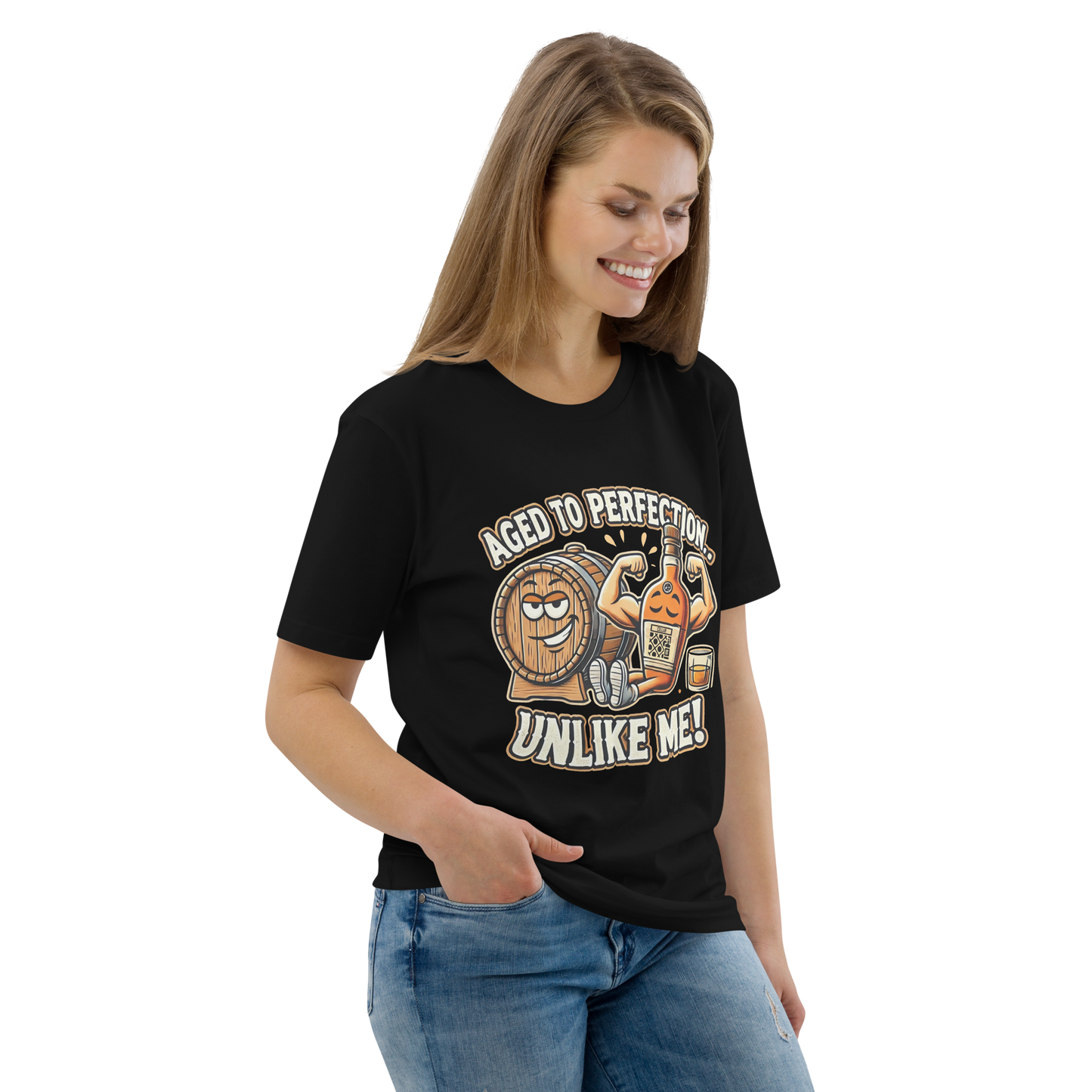 Cellar 8T Whisky - Aged - Unisex Organic Cotton T-Shirt image 0