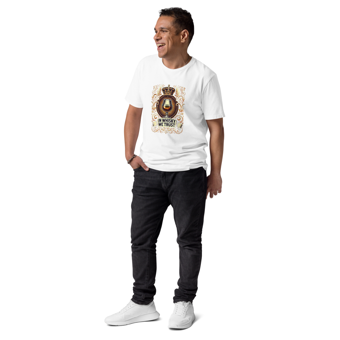 Cellar 8T Whisky - Trust - Unisex Organic Cotton T-Shirt image 21