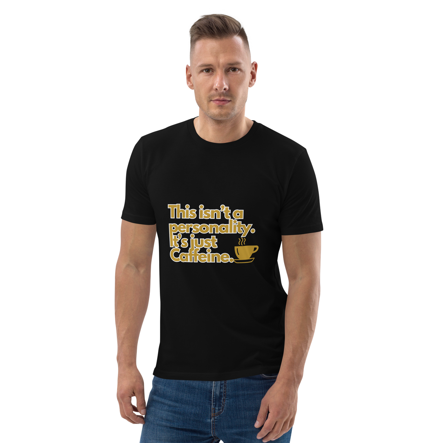 Cellar 8T Coffee - Personality - Unisex Organic Cotton T-Shirt image 2