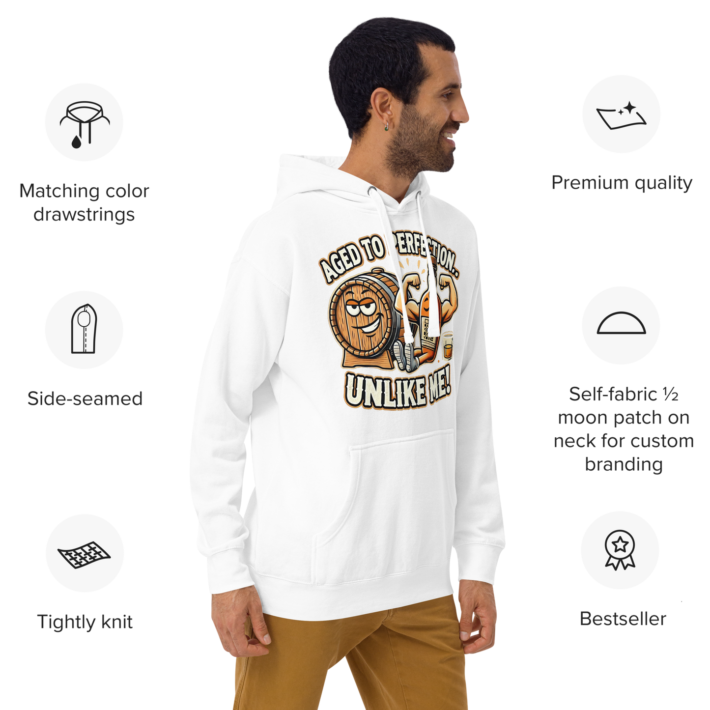 Cellar 8T Whisky - Aged Unisex Hoodie image 8