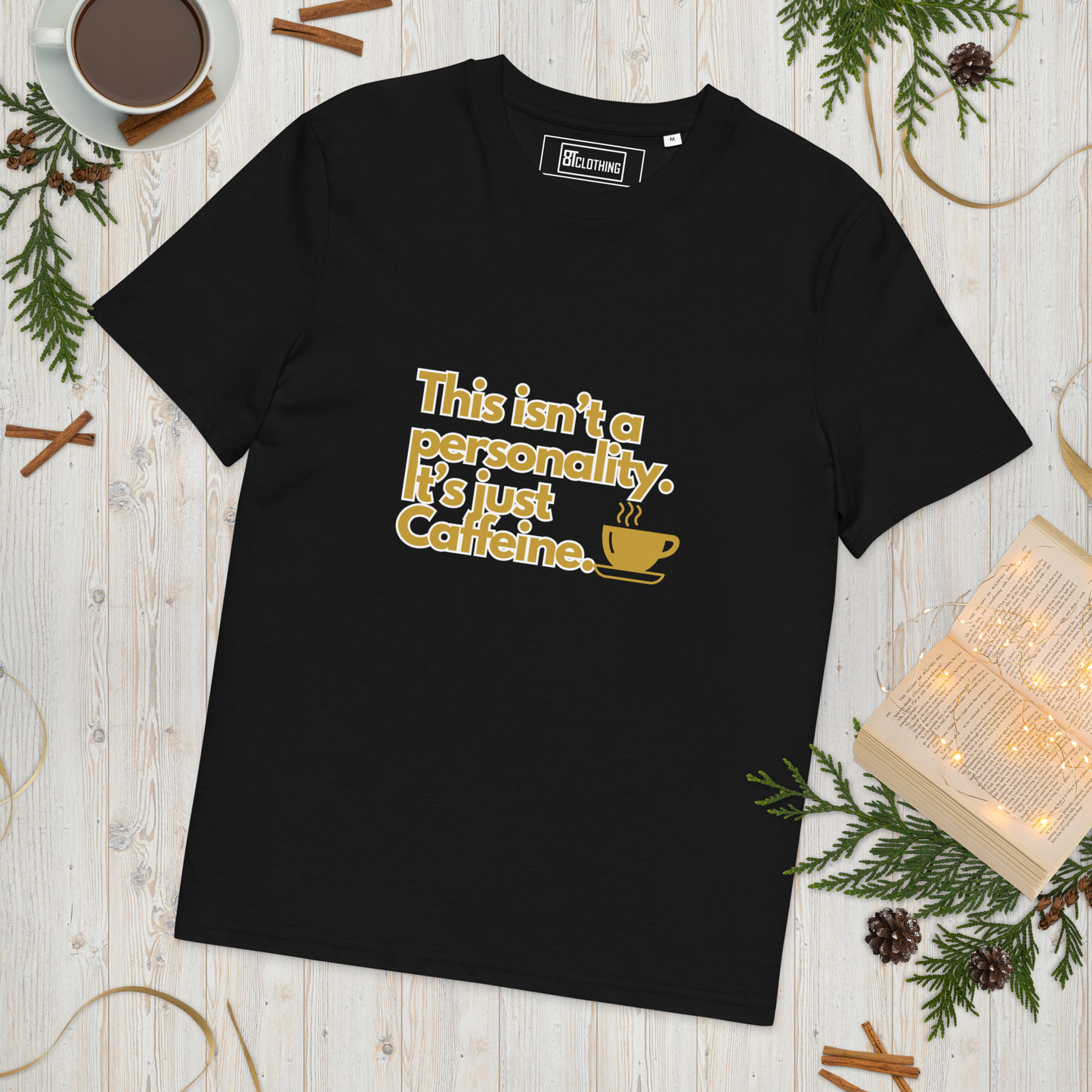 Cellar 8T Coffee - Personality - Unisex Organic Cotton T-Shirt image 33