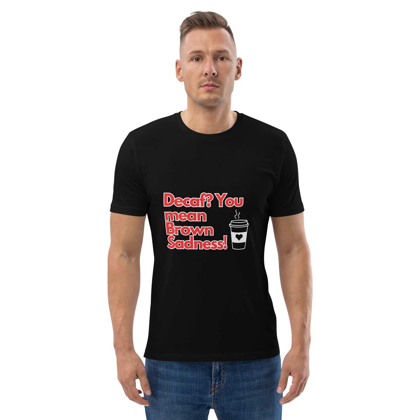 Cellar 8T Coffee - Brown Sadness - Unisex Organic Cotton T-Shirt image 22