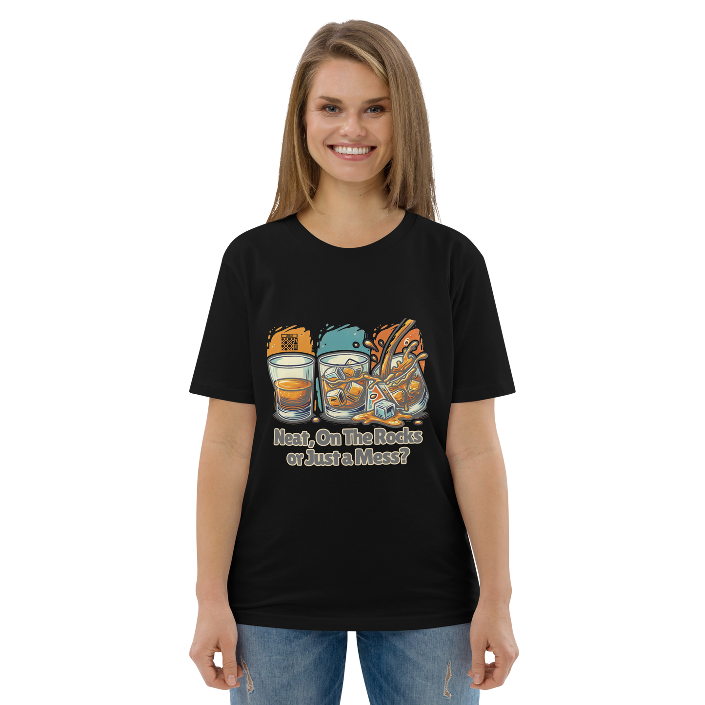 Cellar 8T Whisky - Neat - Unisex Organic Cotton T-Shirt image 0