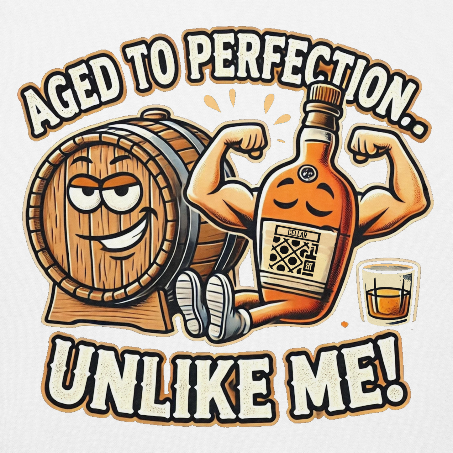 Cellar 8T Whisky - Aged Unisex Hoodie image 13